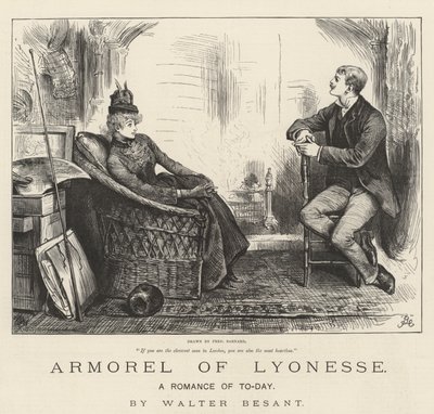 Armorel of Lyonesse, A Romance of To-Day, by Walter Besant by Frederick Barnard